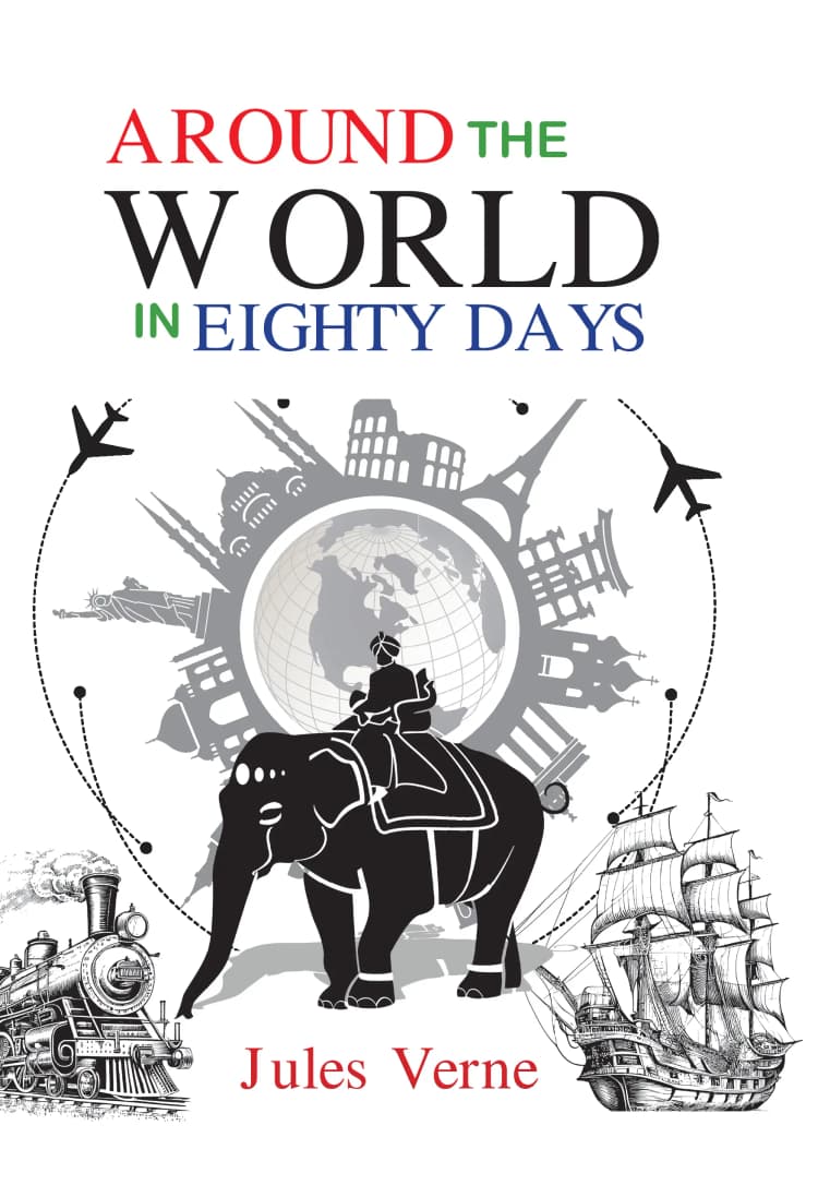Couverture de Around the World in Eighty Days