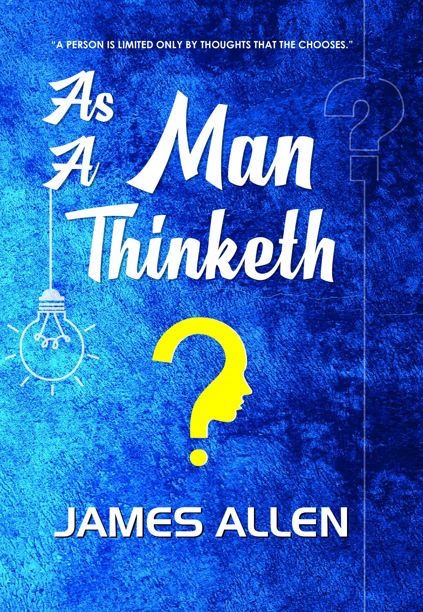 Couverture de As a Man Thinketh